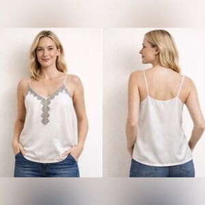 Kingsley Heath Embellished Cami Tank – Size Small